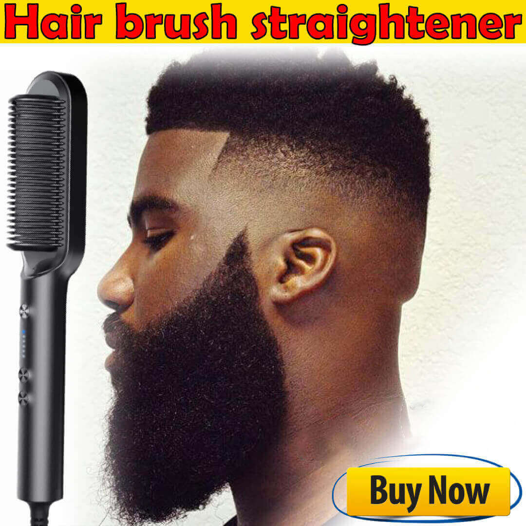 Professional Beard Straightener Brush
